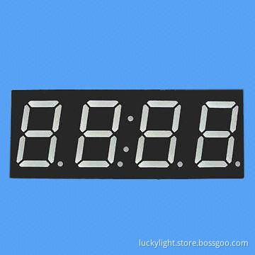 4-digit 0.28-inch Quadruple Digit Display, Low Voltage and Current Operating